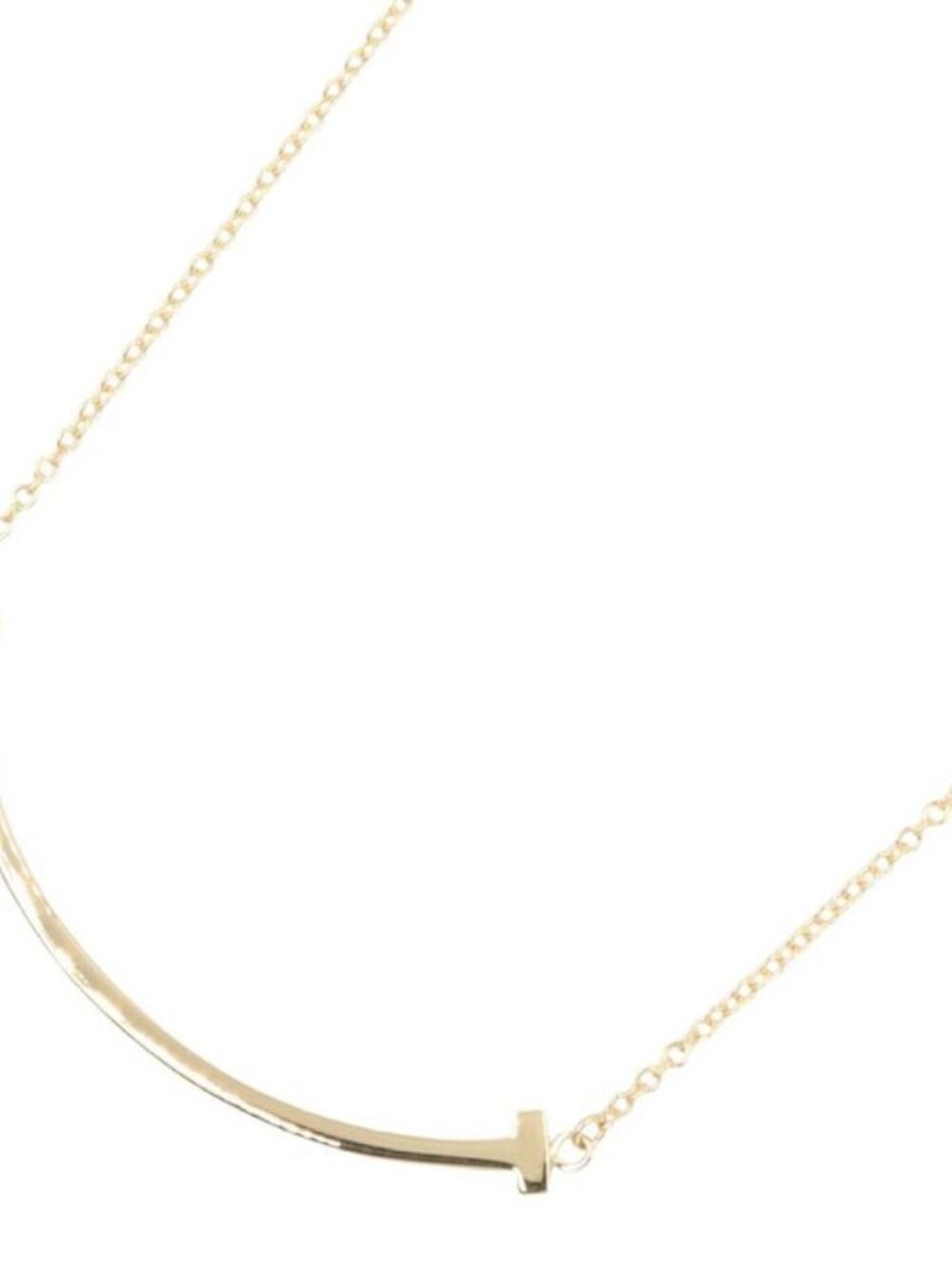 Tiffany & Co Necklace T Smile Small 40